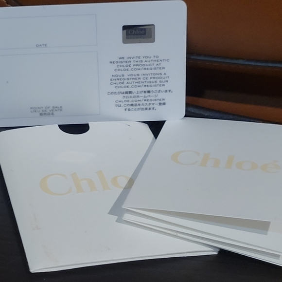 SOLD CHLOE leather Hayley Carmel Hobo bag purse - Picture 4 of 10